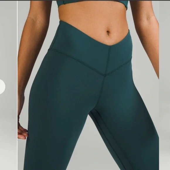 Lululemon Align V-Waist Pant 25" Green Jasper